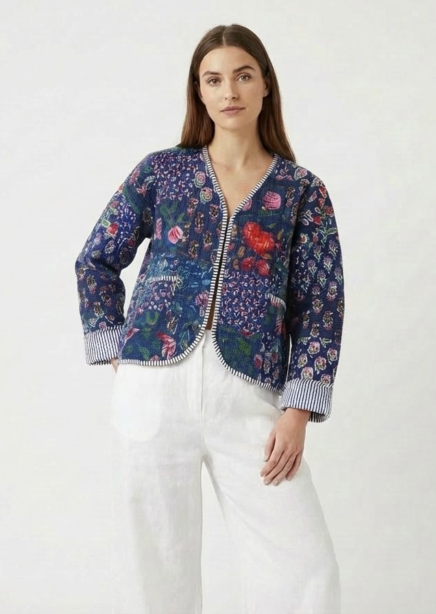New Collection Suzani Embroidered Coat Jacket for Women - 图片 12