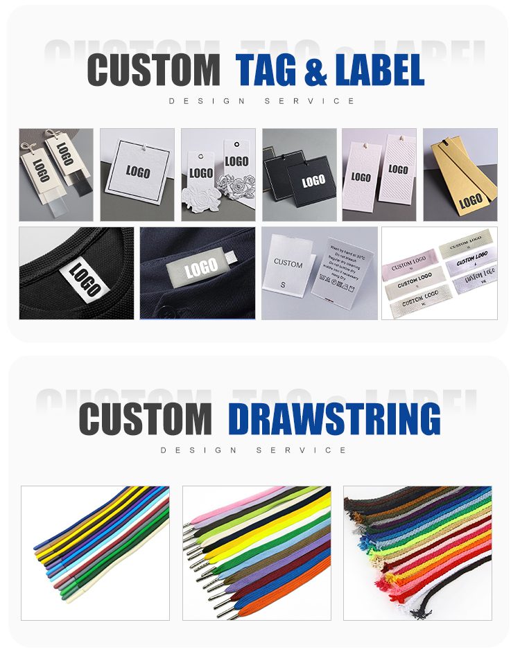 Custom Heavyweight Cotton Custom Logo Women's Straight Pants Low Waist Casual Breathable Eco-Friendly Anti-Wrinkle Drawstring - 图片 19