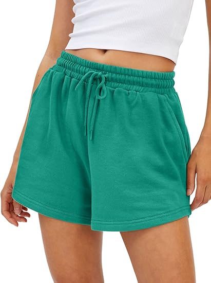 Wholesale Custom Summer Shorts Shorts for Ladies Casual Woman Cotton Shorts Solid Color - 图片 4