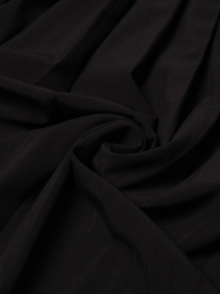 TWOTWINSTYLE Vintage Bodycon Pleated Midi Skirt High Waist Irregular Leather Patchwork Empire Waistline Plus Size Available