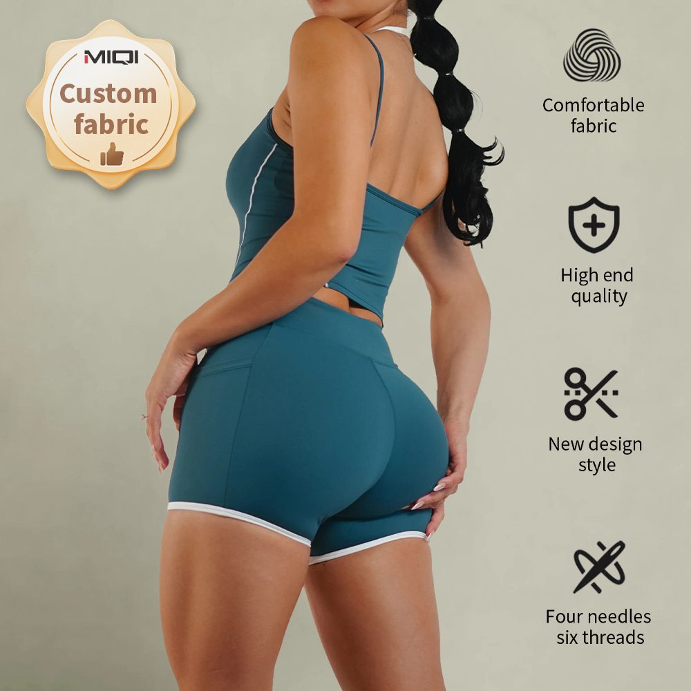 Gym ClothingGym Wear Quickly Dry Fitness Sports Pants High Waisted Running Woman Yoga Shorts