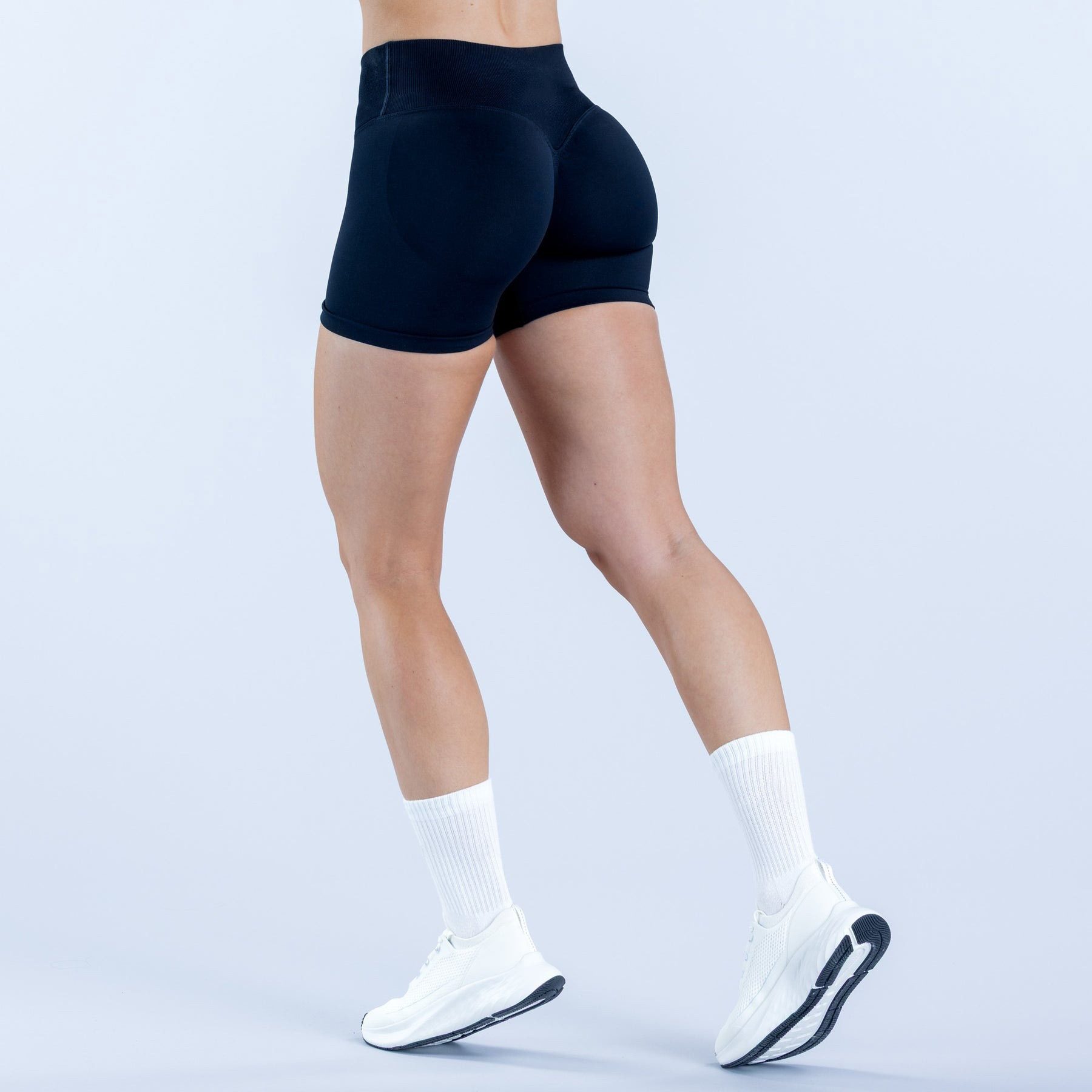 Janya Women's Athletic Gym Workout Clothes Scrunch Butt Lift Fitness Sports Shorts Booty High Waist Seamless Yoga Shorts