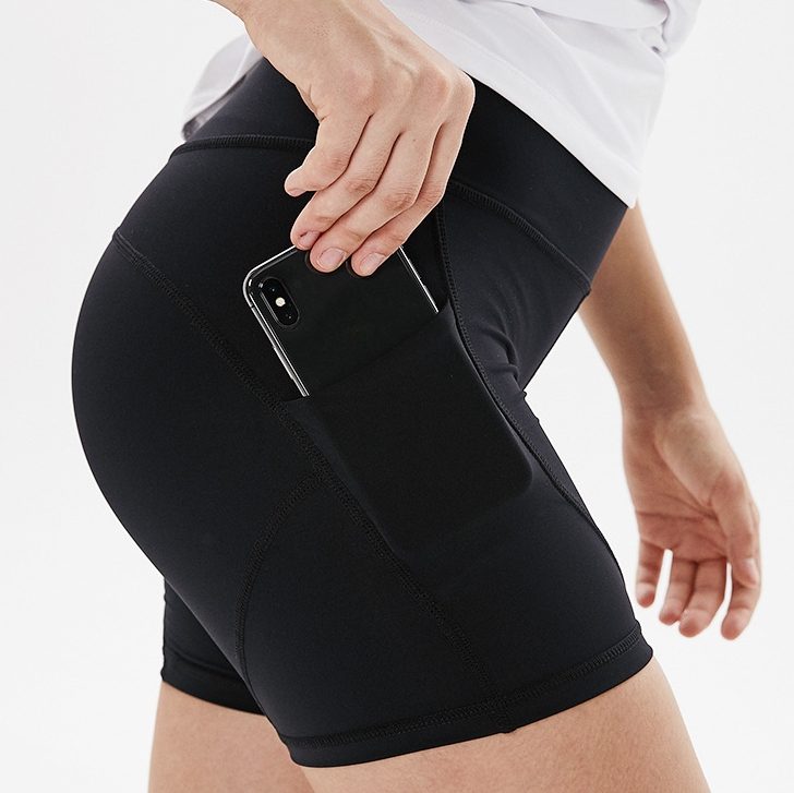 ODM Athletic Wear Fitness Shorts With Pocket for Women Yoga