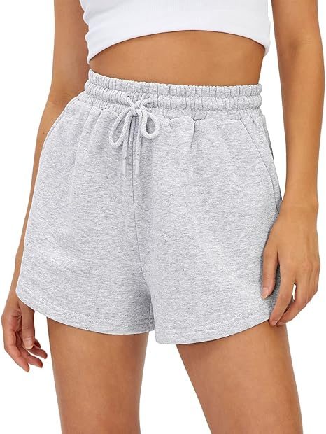 Wholesale Custom Summer Shorts Shorts for Ladies Casual Woman Cotton Shorts Solid Color