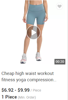 ODM Athletic Wear Fitness Shorts With Pocket for Women Yoga