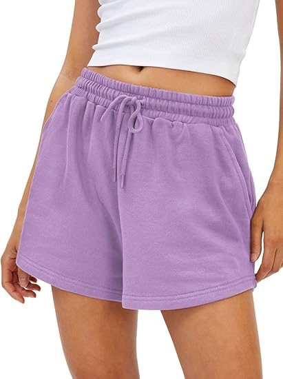 Wholesale Custom Summer Shorts Shorts for Ladies Casual Woman Cotton Shorts Solid Color