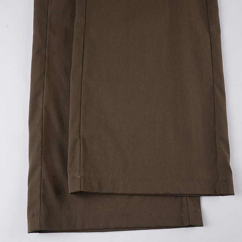 Women's Autumn Casual Retro Light Mature Contrast Color Polka Dot Splicing Design Straight Loose Flat Breathable Eco-Friendly