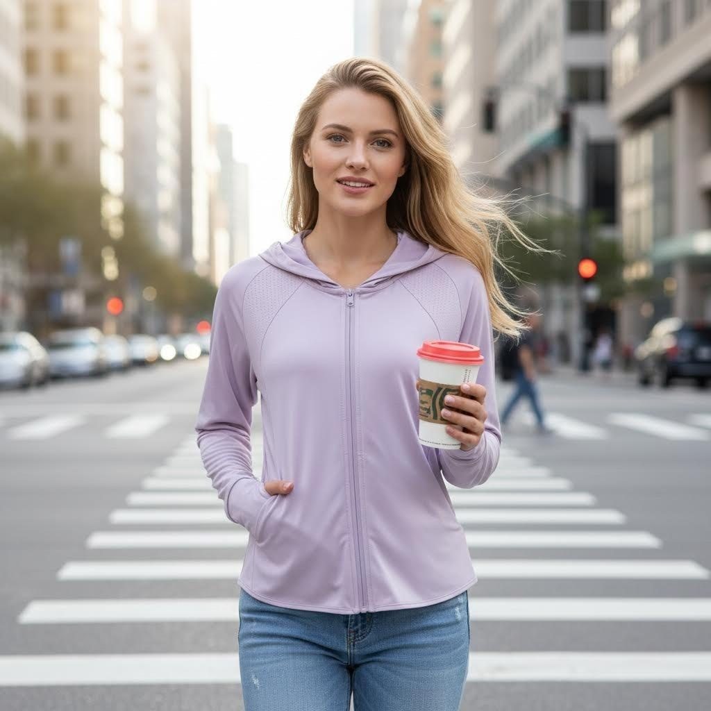 Wholesale High-quality Summer Women's Outdoor Casual Sport Lightweight Breathable Quick-drying Sun-proof Jacket Coat