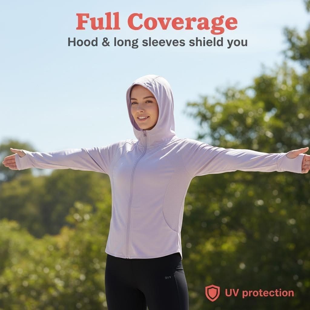 Wholesale High-quality Summer Women's Outdoor Casual Sport Lightweight Breathable Quick-drying Sun-proof Jacket Coat