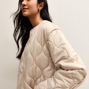 Stone Quilted Padded Jacket
